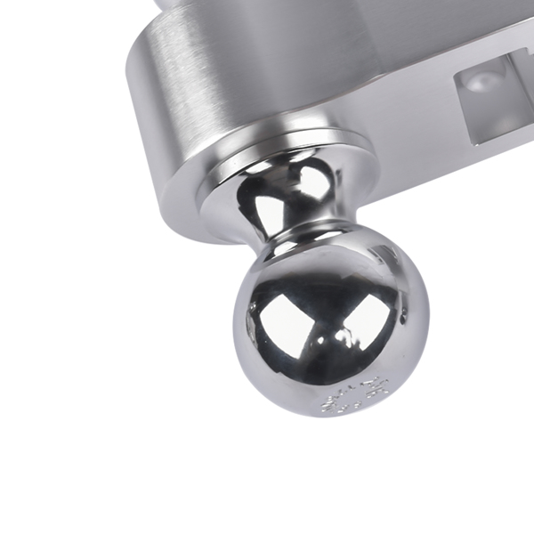 拖车挂接装置 2" Receiver 12500 LBS Adjustable Trailer Hitch 4" Drop/Rise Tow Hitch Aluminum Drop Hitch 1-7/8", 2", 2-5/16" Tri-Ball-11