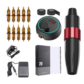 Tattoo Equipment Power Supply Needles Tattoo Cartridges Tattoo Machine