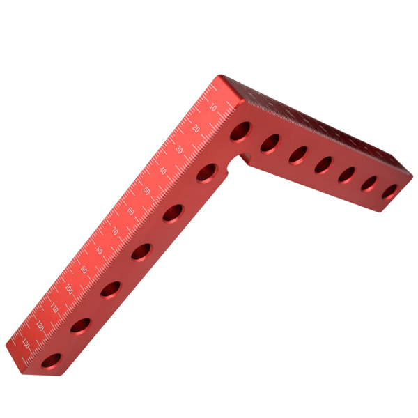 Get Precise Woodworking Results with 6pc Set of 14cm 90 Degree Angles Positioning Squares & Clamps Clips