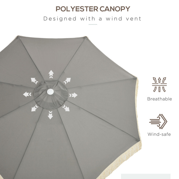 Outdoor beach umbrella/Sun Umbrella  Prohibited by WalMart）