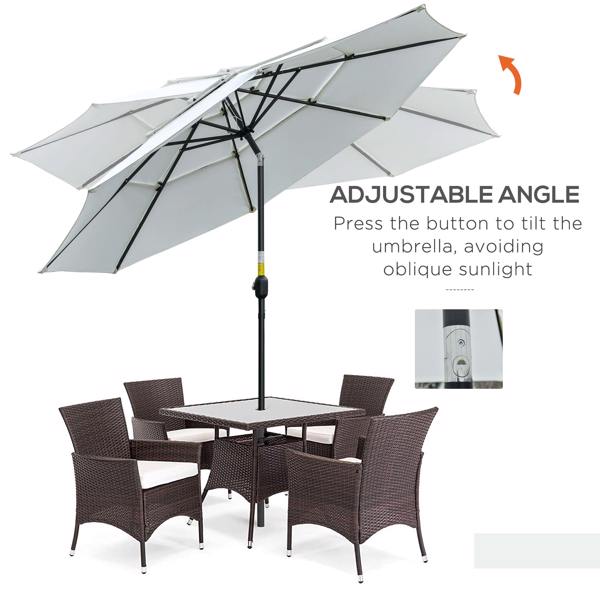 Outdoor beach umbrella/Sun Umbrella  Prohibited by WalMart）