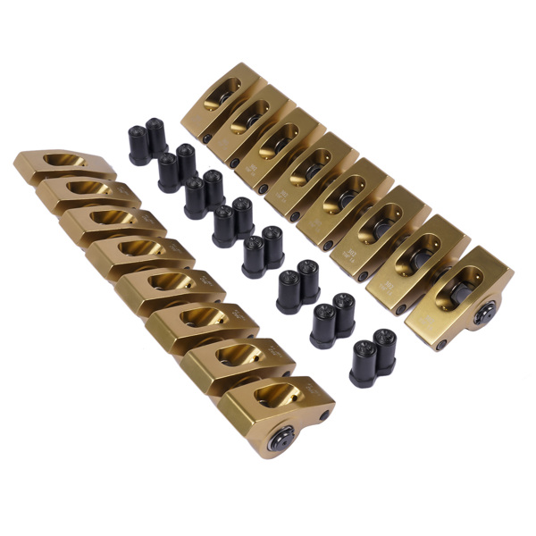 16 PCS Rocker Arms  7/16'' 1.6 Ratio for Ford 221 289 302 351W 5.0 Small Block SBF