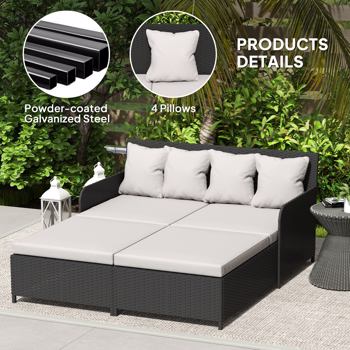 Rattan Outdoor Daybed