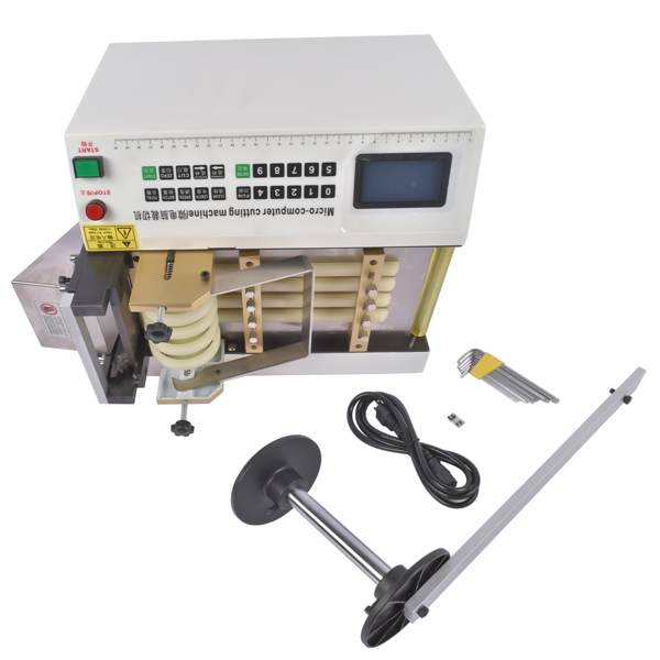 350W YS-100 Auto Heat-shrink Tube Cutting Machine Cable Pipe Cutting Machine