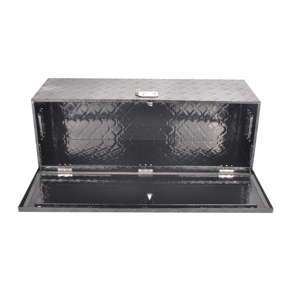 工具箱 44” Aluminum Pickup Truck Bed Tool Trailer Storage Box + Lock MT018020（Amazon & Temu Ban Sale）(No support for returns without reason)