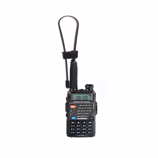 BAOFENG Ham Radio Upgraded Antenna VHF/UHF 18.89-inch High Gain Foldable Soft Antenna for Baofeng UV-5R - Audio Radio Accessories