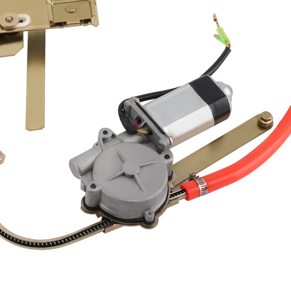 2 Door Flat Glass Power Window Kit with Switches Wiring Universal