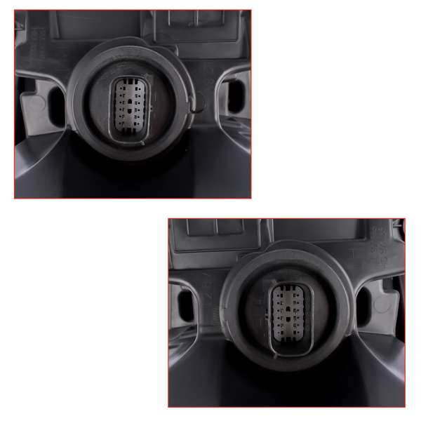2x Headlight Halogen LED DRL Left & Right For Dodge Charger 2022-2023 68546771AC