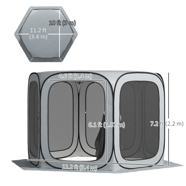 Pop Up Screen Tent  ( Amazon Shipping)（Prohibited by WalMart）