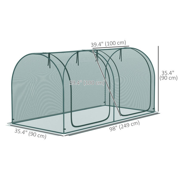 Mini Walk-in Greenhouse/Crop Cage