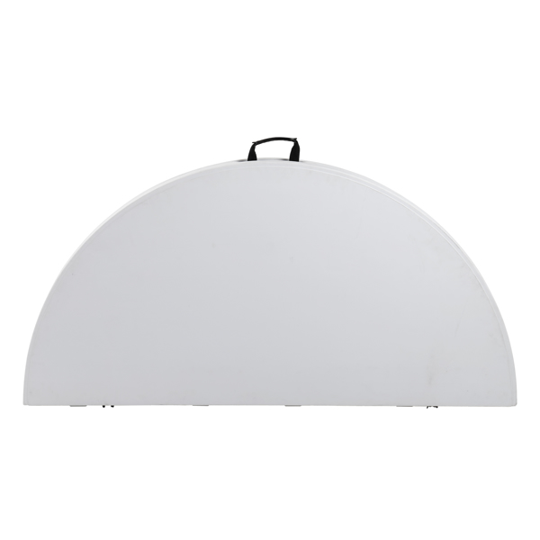 【Replace 94515737】48inch Round Folding Table Outdoor Folding Utility Table White