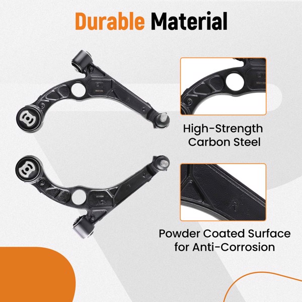 Front Lower Control Arms Sway Bars Tierods for Dodge Dart Chrysler 200 2015-2017