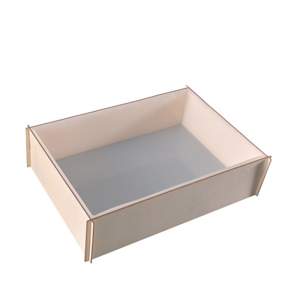 DIY Epoxy Resin Silicone Mold Large Rectangle Mold With Frame For Resin, Flower Specimen Silicone Mold