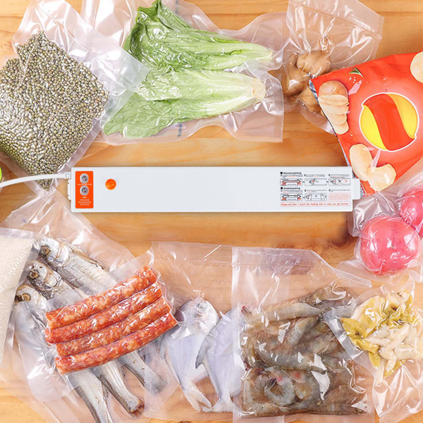 电动真空封口机 家用全自动食品真空封口机 快速封口系统机器 适用于新鲜食品 干湿食品-6