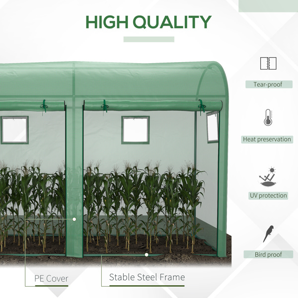 Mini Walk-in Greenhouse ( Amazon Shipping)（Prohibited by WalMart）