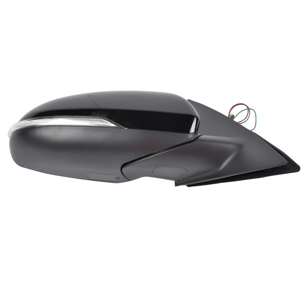 Front Right Passenger Side View Mirror with In-housing Signal Light for Kia Optima Sedan 4-Door 2019-2020 Black 87620-D5110
