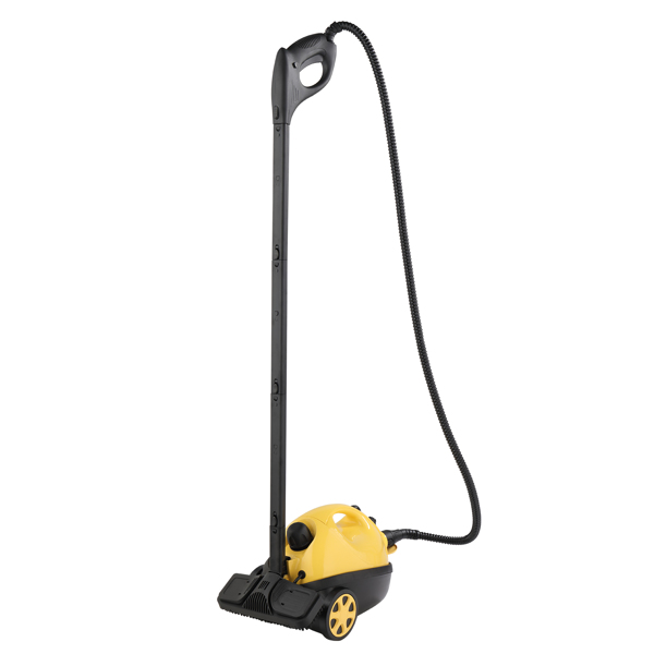 VSC28B Multipurpose Steam Cleaner with 19 Accessories, 1.2L tank Portable Steamer for Floors, Carpet, Windows, Cars and More, 1500W, Yellow