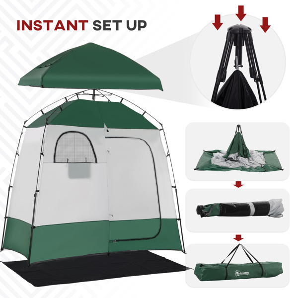 Pop Up Shower Tent  ( Amazon Shipping)（Prohibited by WalMart）