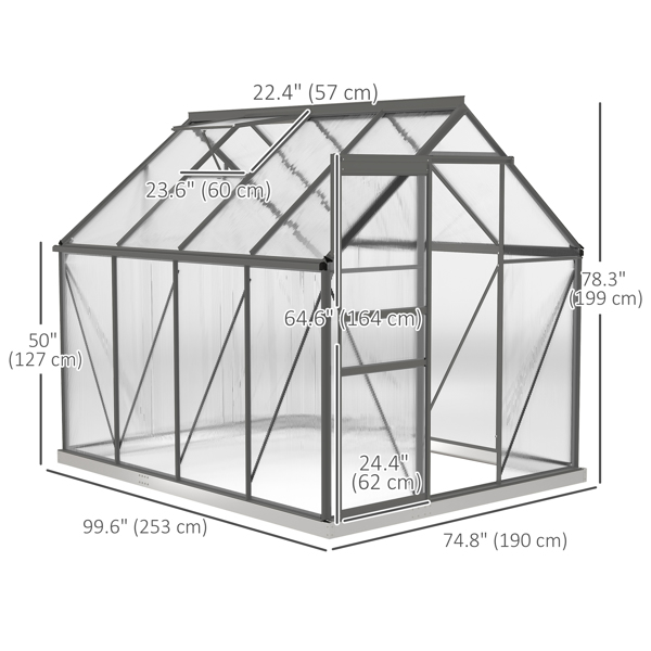 Walk-in Tunnel Greenhouse 