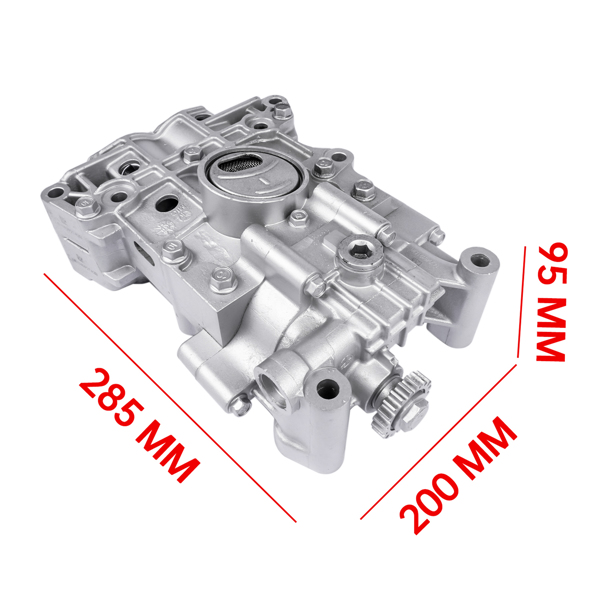 Engine Oil Pump Shaft Balance 20 Teeth for Hyundai Sonata Santa Fe Kia Optima Sportage 2.0L Sedan Sport Utility 2012-2016 233002G410