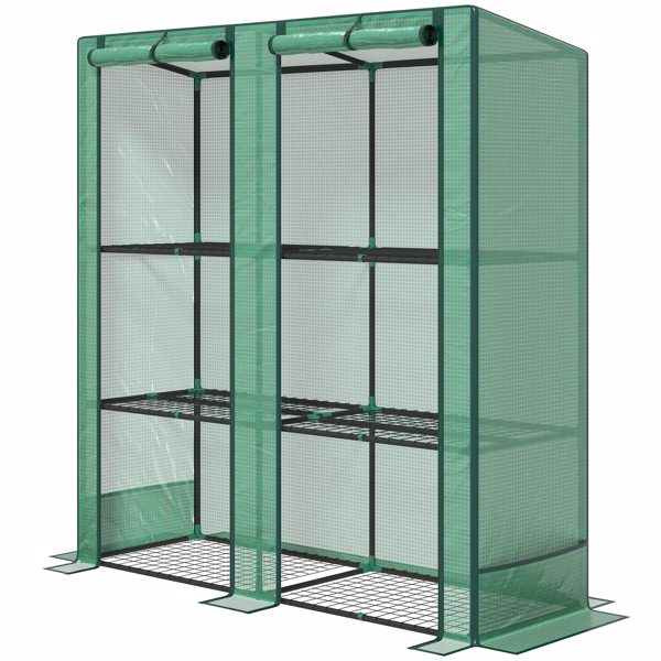 Mini Walk-in Greenhouse ( Amazon Shipping)（Prohibited by WalMart）