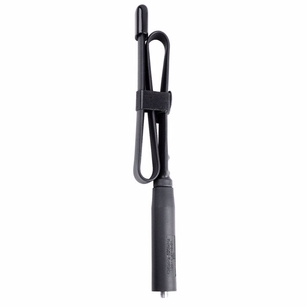 BAOFENG Ham Radio Upgraded Antenna VHF/UHF 18.89-inch High Gain Foldable Soft Antenna for Baofeng UV-5R - Audio Radio Accessories