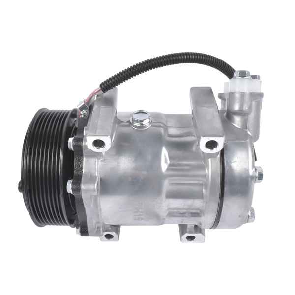 汽车空调压缩机 AC Compressor 8 Grooves 12V for International Truck 3808548C1 3808548C2 3808548C3 SD7H15E-1