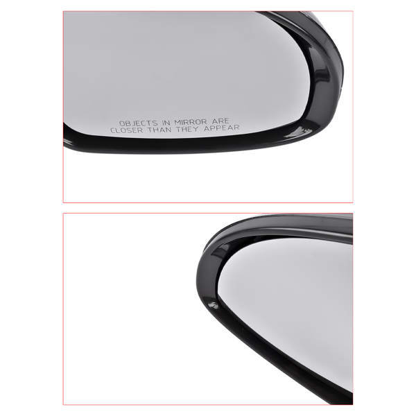 2Pcs Power Mirrors Left + Right Non-Heated for Kia Sportage 2.0L 2.4L 2017-2022 87620D9100 87610D9100