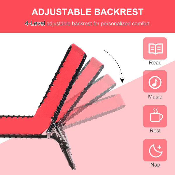 折叠式躺椅 /摇摇椅（周末不发货）（ Amazon Shipping）（WalMart禁售）-4