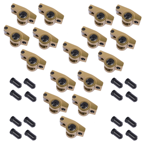 16 PCS Rocker Arms  7/16'' 1.6 Ratio for Ford 221 289 302 351W 5.0 Small Block SBF
