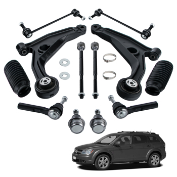 12x Front Suspension Lower Control Arm w/ <b style=\\'color:red\\'>Ball</b> Joint For Dodge Journey 2009-2020