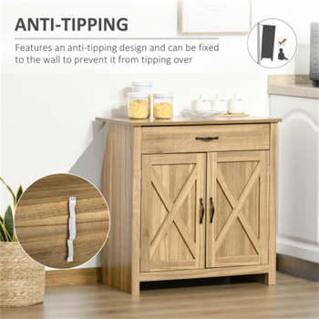 Farmhouse Sideboard Buffet Cabinet