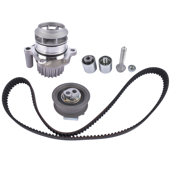 Water Pump Timing Belt Tensioner Kit for VW GTI Passat Audi A3 A4 2.0L 06F121011 06F198119A 06F198119B