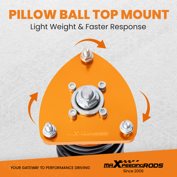 适用于Scion XB 2004 2005 2006调节高度减震支柱的螺旋弹簧套件-4