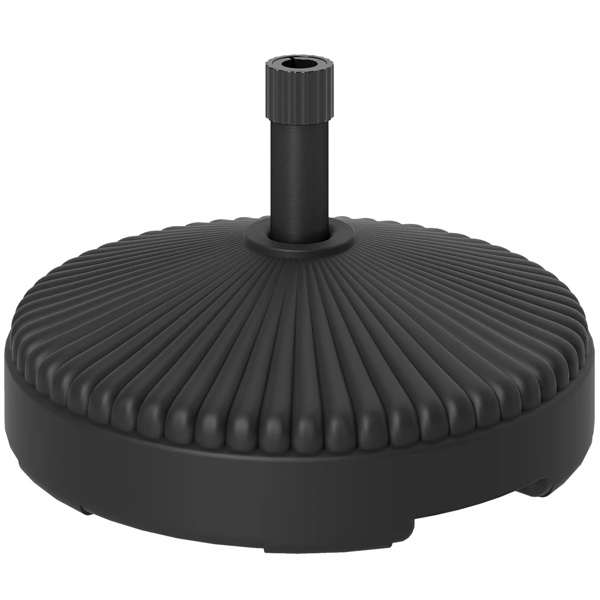 黑色圆形露台伞座 （amazon shipping-发货，WALMART禁止销售）周末不发货-3