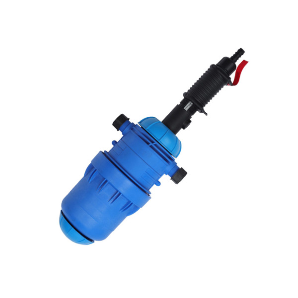 Effortlessly Boost Your Garden Growth with the Fertilizer Injector Automatic Water-Powered Chemical Liquid Dispenser - Provides Accurate 0.4%-4% Spreading for Blue Blooms