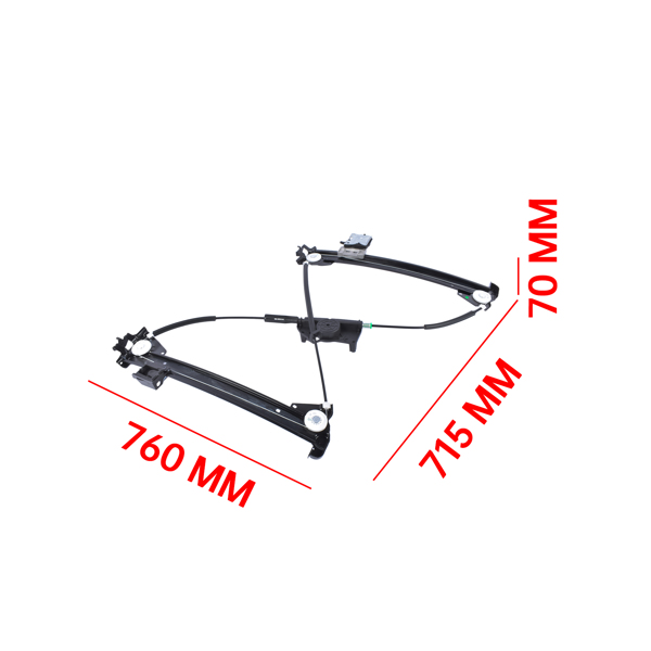 Front Right Power Window Regulator 600665100L 740-603 for Tesla Model S 2012-2020