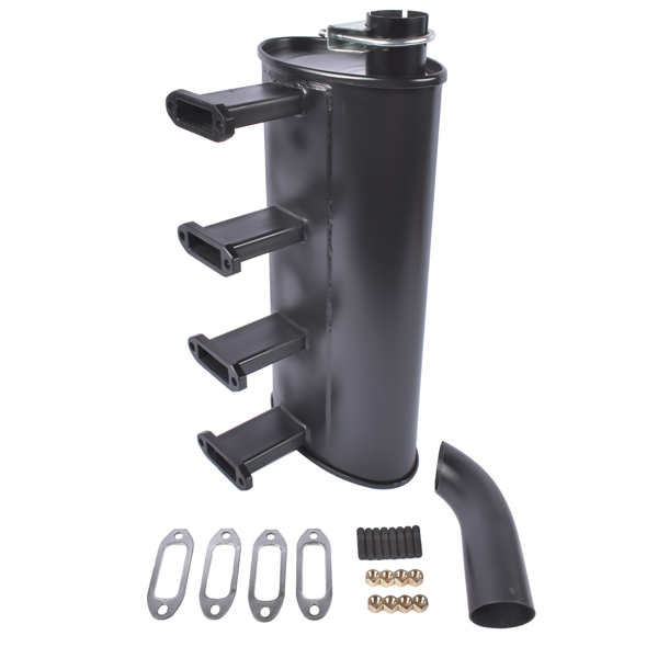 Exhaust Manifold Muffler Kit 04191237 For Deutz 912 913 914 4 Cylinder 02160568