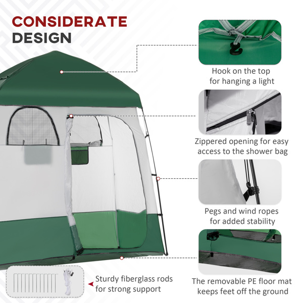 Pop Up Shower Tent  ( Amazon Shipping)（Prohibited by WalMart）