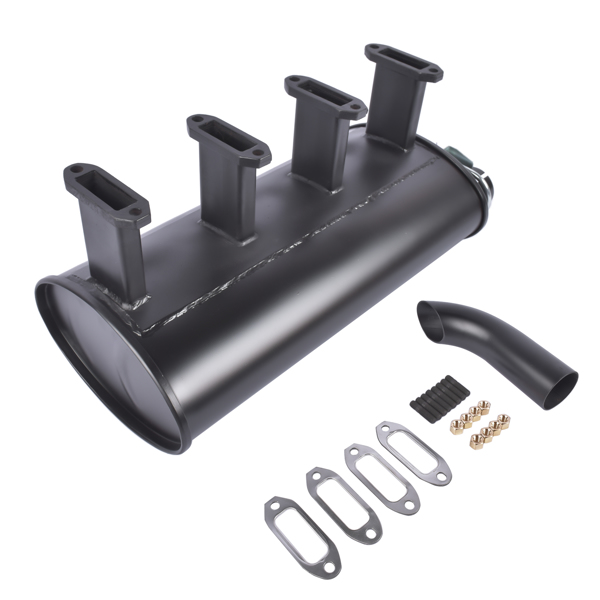 Exhaust Manifold Muffler Kit 04191237 For Deutz 912 913 914 4 Cylinder 02160568