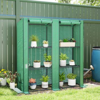 Mini Walk-in Greenhouse ( Amazon Shipping)（Prohibited by WalMart）