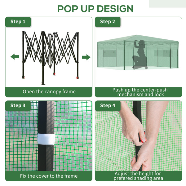 Portable Pop Up Greenhouse