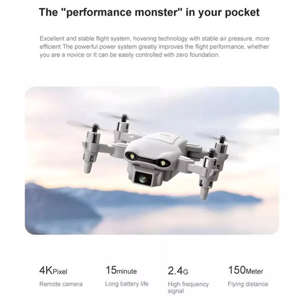 4DRC V9 Mini Drone for Kids Adults 720P HD FPV Camera, Foldable RC Quarcopter for Boys Girls with Altitude Hold, Headless Mode,Logistics is randomly sent by UPS/USPS/FEDEX/Amazon Logistics.
