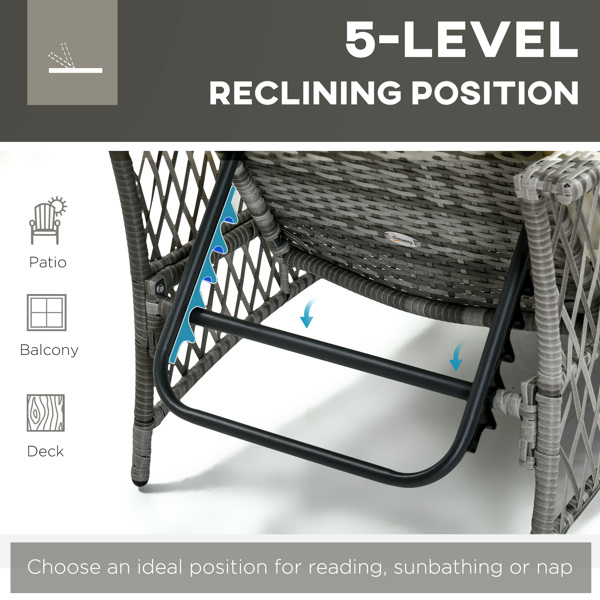 折叠式躺椅 /摇摇椅（周末不发货）（ Amazon Shipping）（WalMart禁售）-3