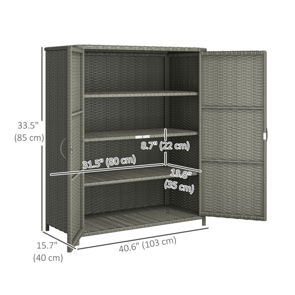 储鞋柜/鞋柜/储物柜-黑色 （周末不发货）-2