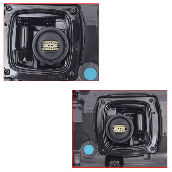2PCS Tail Lights Blind Spot for Ford F-150 F150 2021 2022 2023 Left & Right Side ML3413B505 