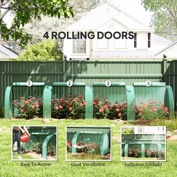 Mini Walk-in Greenhouse ( Amazon Shipping)（Prohibited by WalMart）