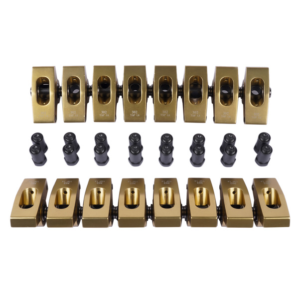 16 PCS Rocker Arms  7/16'' 1.6 Ratio for Ford 221 289 302 351W 5.0 Small Block SBF