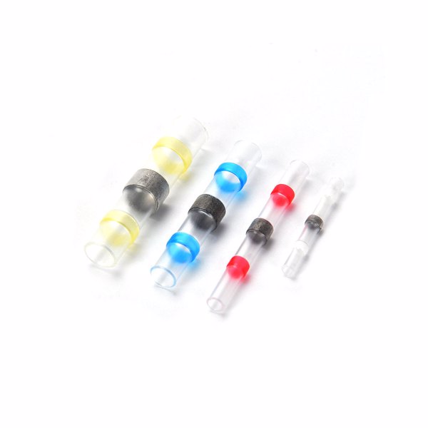 300pcs 热缩端子焊锡端子（白70蓝100红100黄30）-7