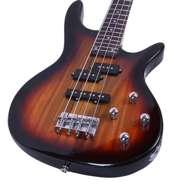 Exquisite Stylish IB Bass with Power Line and Wrench Tool Sunset Color